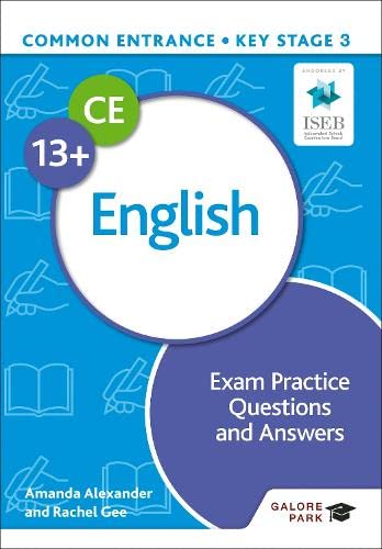 Common Entrance 13+ English Exam Practice Question