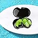 KiBcsLic Swimming Ear Plug Nose Clip Set, Silicone Earplugs Waterproof Ear Nose Protector, Ear Nose Plug with Storage Box, for Snorkeling Beginners Kids, Green