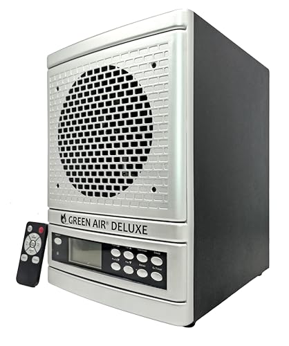 Green Air Deluxe 2 Plate HEPA and Odor Fighting Filter Air Purifier Ozone Generator