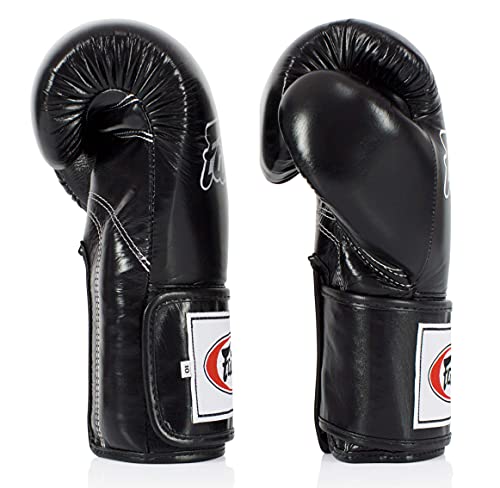 Fairtex Boxing Gloves Bgv5 - Super Sparring Gloves For Kick Boxing, Muay Thai, Mma (Black, 12Oz) #TOP4