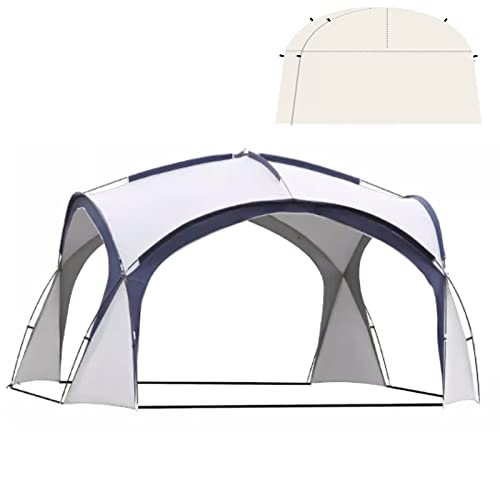 Abri de plage grande taille UPF50+ avec parois pare-soleil amovibles