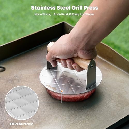 Kit Parrillero Stanbroil 10 piezas acero inoxidable miniatura 5