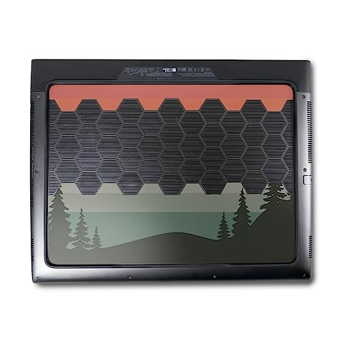 Image of MightySkins Skin Compatible with Alienware M18 R1 (2023) Full Wrap Kit - Sunset Forest | Protective, Durable, and Unique Vinyl Decal wrap Cover | Easy to Apply & Change Styles | Made in The USA