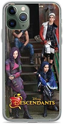 Descendants Phone Case Compatible with iPhone 14 13 12 11 X Xs Xr 8 7 6 6s Plus Pro Max Galaxy Note S9 S10 S20 Ultra Plus Transparent