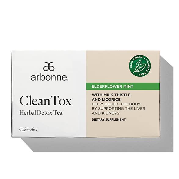 Cleantox Herbal Detox Tea – Caffeine Free...