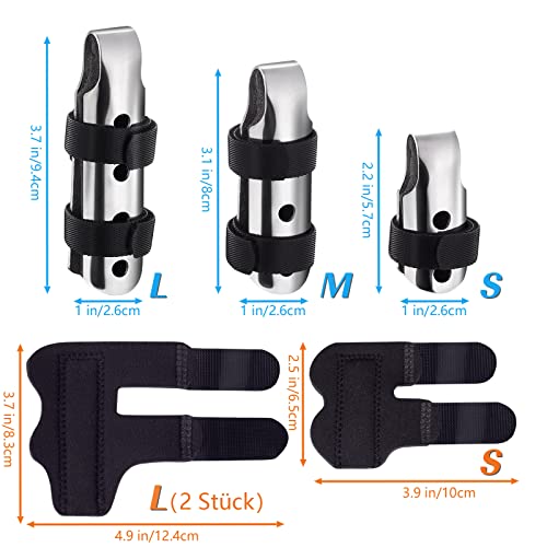 Fingerschiene Gipizi 6 Stück für gebrochene Finger und Fingerstützen