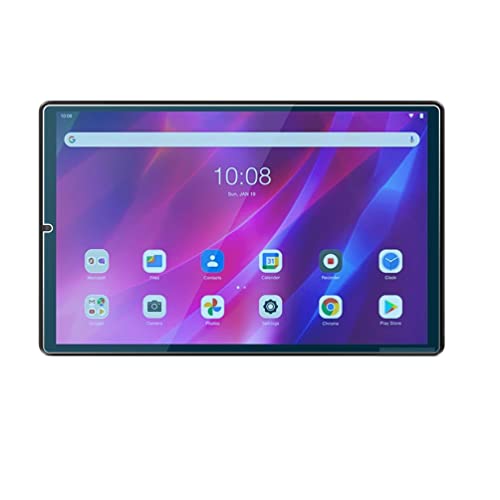 Image of LF Screen Guard Compatible With Lenovo Tab K10 FHD -(TB-X6C6F, TB-X6C6X) (NOT A TEMPERED GLASS-Unbreakable) [Bubble Free], [Anti-Scratch] - Anti Blue