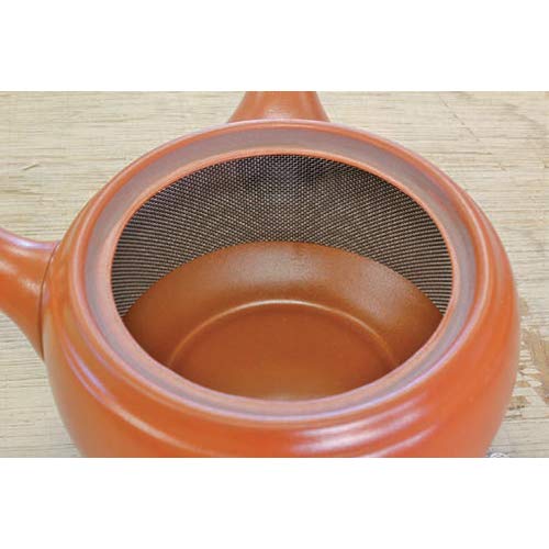 Tokyo Matcha Selection – Tetera Tokoname Kyusu – Akira – Syudei – 650 CC/ml – Red de Acero OBI ami [envío estándar por… - Imagen 3