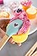 KitchenCraft Sweetly Does It Mini Spatulas, 3er Set, spülmaschinenfest, Silikon Mini Spatel Teigschaber, 28 x 18 x 18 cm, 1 Set