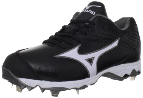 Mizuno Women's 9-Spike Sweep-W, Black/White, 6.5 M US