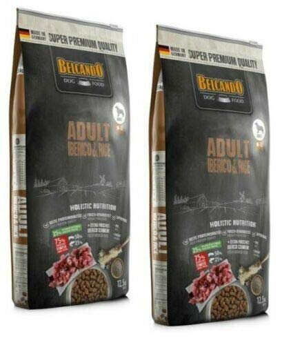 Belcando Adult Iberico & Rice Dog Food, 2 x 12.5 kg