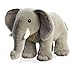 Aurora® Realistic Miyoni® African Elephant Stuffed Animal - Lifelike Detail - Cherished Companionship - Gray 12 Inches