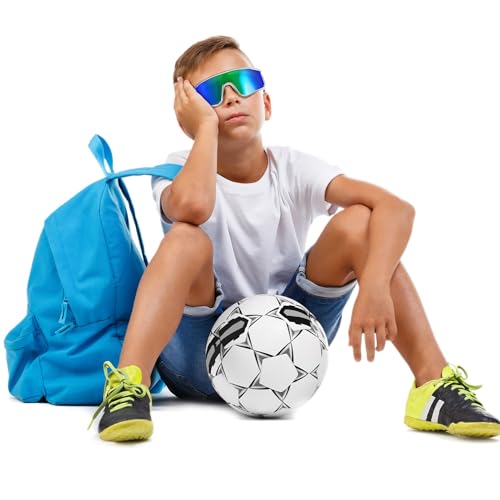 MVPTGRS Óculos de sol de beisebol juvenil para meninos e meninas de 8 a 14 anos TR90 armação esporti