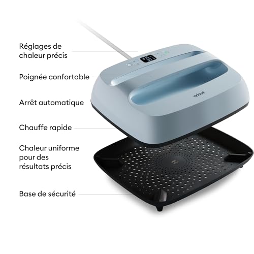 Presse à chaud Cricut EasyPress 3 205°C pour transfert sublimation - 4