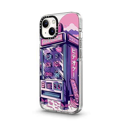 Coque transparente iPhone 13 antichoc 2 m protection militaire compatible Magsafe CASETiFY