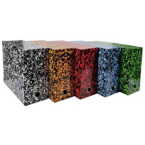 Lot de 5 Boîtes transfert ANNONAY en carte 15/10e, dos 120, coloris assortis