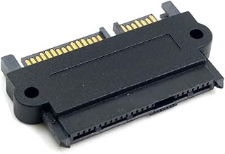 chenyang CY SFF-8482 SAS 22Pin to 7Pin + 15Pin SATA Hard Disk Drive Raid Adapter with 15 Pin Power Port (Straight)