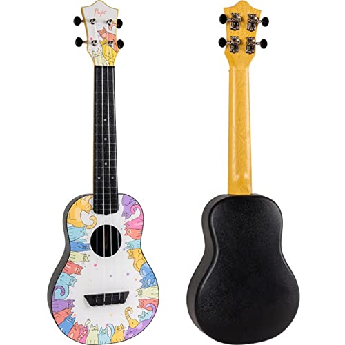TUC ABS Concert Travel Ukulele – Kitty - Les Beatles, Paul McCartney, John Lennon, RIngo Starr, George Harrison TUC ABS Concert Travel Ukulele - Kitty – Image 4