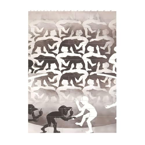 M.C. Escher }EbcEGbV[ G (o) ςݖ؃pY mߋ WO\[pY  l q NX}X a 10.3cm x 14.1cm