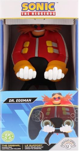Image of Exquisite Gaming Dr. Eggman Cable Guys Controller and Phone Holder Sonic Collectible Figure Stand