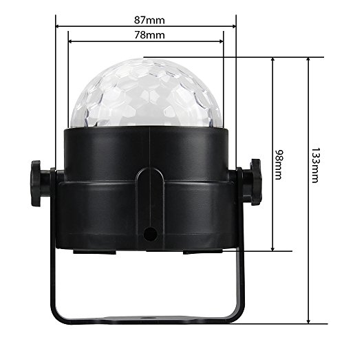 Mopalwin Luci da Discoteca LED, RGB Lampada da