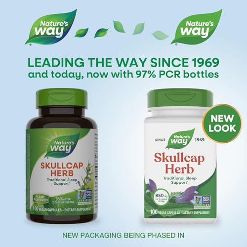 Scullcap Herb - 100 Capsules by Nature's Way
