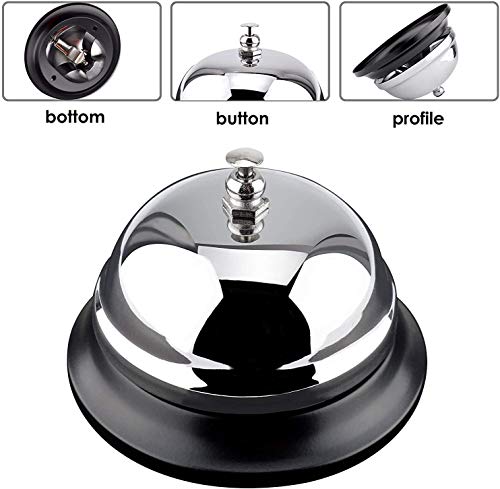 Table Bell, Reception Bell, Stainless Steel Cake Bell, Reception Bell ...