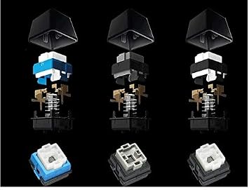 Pack of 5 Romer-G Mechanical Keyboard Switches Compatible for Logitech G310 G512 G513 K840 G810 G910 G413 Pro Keyboards (Romer-G Tactile Black)