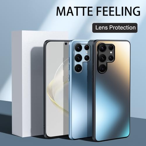Coque Samsung S23 Ultra antichoc étui rigide silicone givré - 7