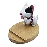 mosstyus Puppy Dog Cell Phone Holder for Desk Smartphone Stand Mount Cartoon Bracket Home Ornament S