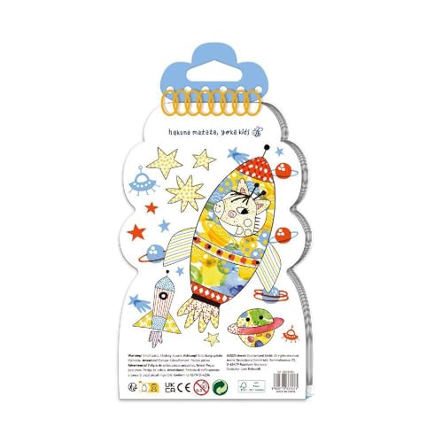 Haku Yoka 6303122 Water Colouring Book, Adventure - Image 2