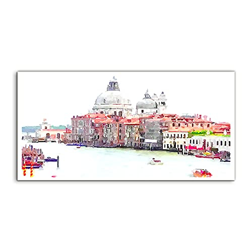 Décoration murale Venise en verre acrylique pour chambre