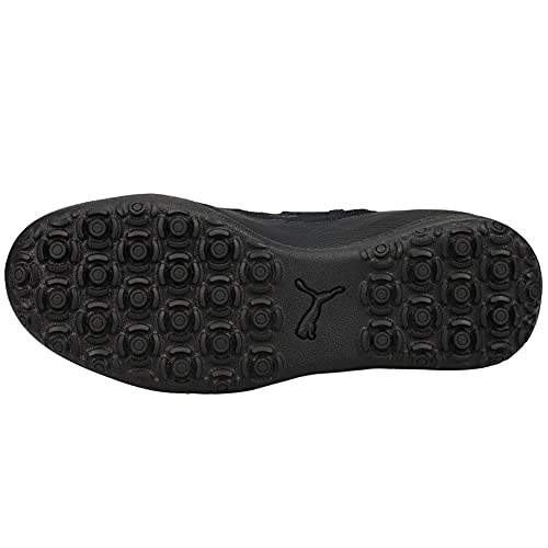 PUMA Puma Men's Future 5.3 Netfit Turf Trainer Soccer-Shoe, Black-Asphalt, 13 M US