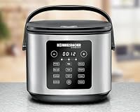 ROMMELSBACHER Multi Reiskocher MRK 950, 12 Programme, 24 Stunden Startzeitvorwahl, 3-D Heiztechnologie, energiesparend, keramische Beschichtung, PFAS-frei, 3,5 Liter Nutzvolumen, für 16 Portionen Reis – Ansicht 7