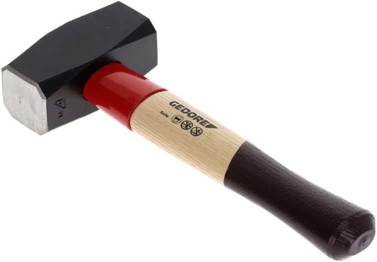 GEDORE 620 E-1500 Club Hammer ROTBAND-Plus, 1500 g, 1,500 Grams