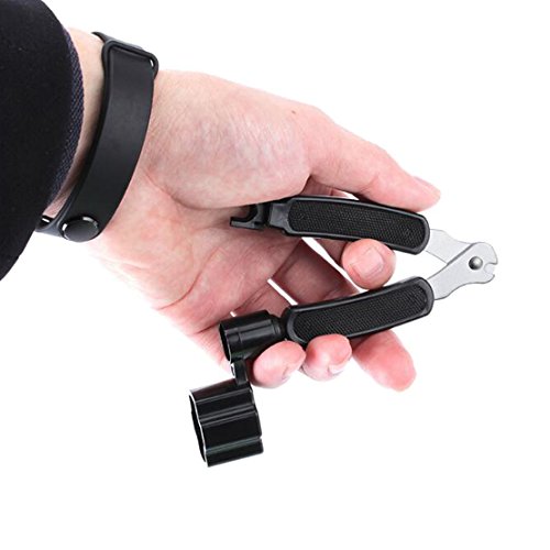 KEWAYO Guitar String Winders Cutter 3 in 1 Guitar String Cutter Guitar String Winder Guitar Bridge Pin Puller,Guitar Repair Tool.