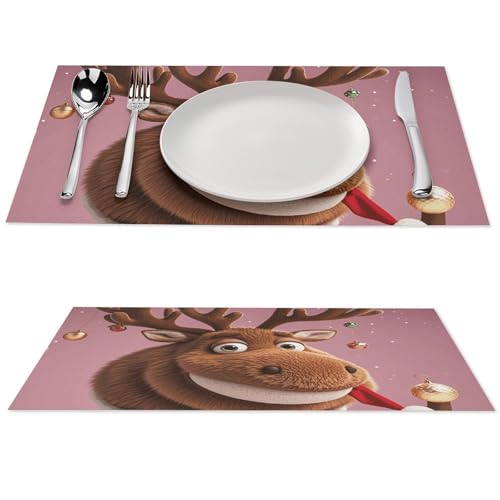 Sets de table amusants anti-taches pour simplifier vos repas