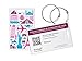 Dynotag Web Enabled Smart Fashion Luggage ID Tags, with DynoIQ & Lifetime Recovery Service. 2 Identical Tags+Chains (Memories)