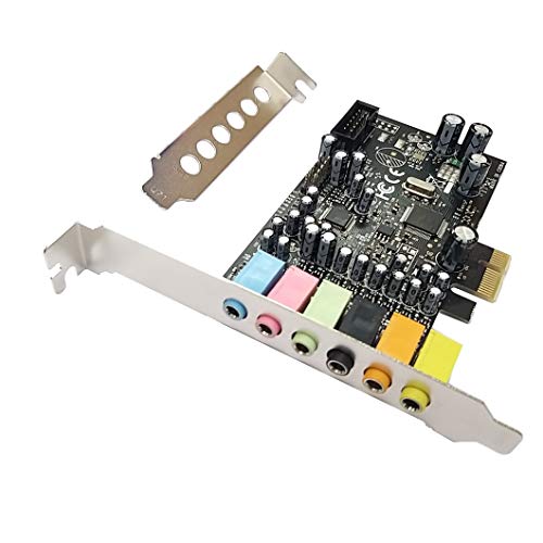 Hinyseno Pci-E 7.1 Channel Optical Coaxial Digital Stereo 3D Surround Sound Card Eax And A3D Cmi8828 Chipset Win Xp/Win 7/ Win 8/ Win 10, 32Bit 64Bit #TOP2