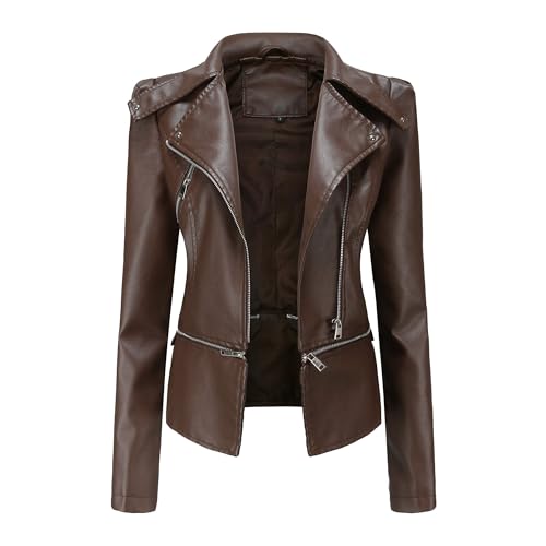 Manteau de moto pour vos sorties urbaines en similicuir DGKaxiyaHM