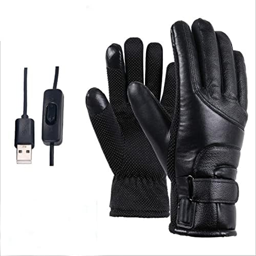 Winter Running Gloves Screen Lightweight Thermal Warm Mittens Fleece Waterproof Cold Weather Thin Glove Black Outdoor Men Women For Work Outdoor Sports Cycling Bike Motorcy Womens (Black-C, XL)