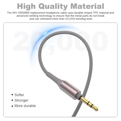 Cable de audio 3.5mm macho a macho para Sony miniatura 4
