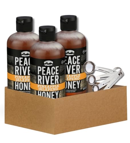Pack 3 unidades Miel Peace River Piña Jalapeño 12 OZ miniatura 1