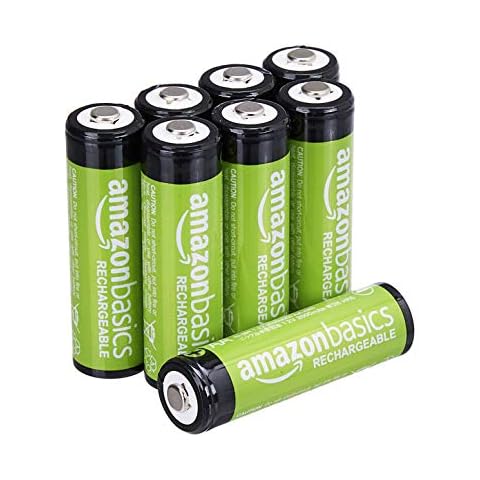 Pilas AA recargables Amazon Basics, paquete de 8 Cover