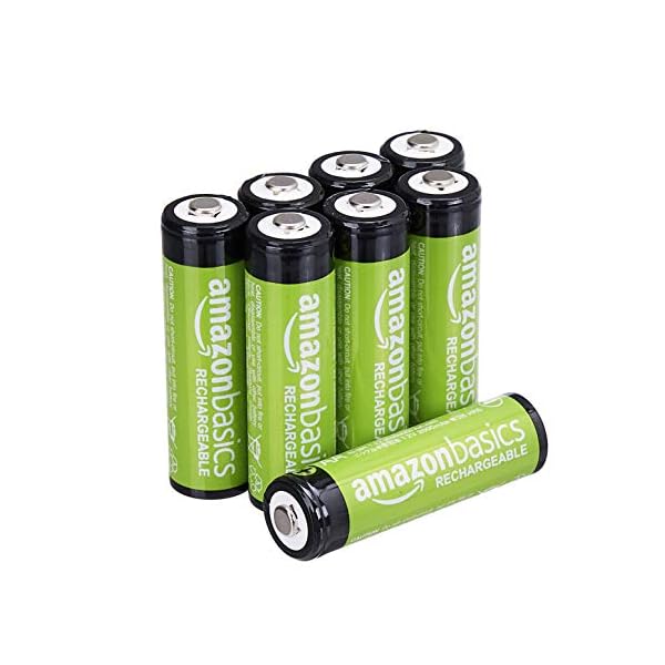Amazon Basics High-Capacity NiMh Rechargeable Batteries, 8 AAA (850 mAh), and 8 AA (2000 mAh), Pre-Charged, Pack of 16 - Image 6