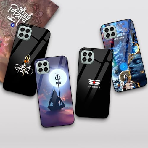 Image of COLORflow Back Cover Compatible With Samsung Galaxy A22 5G | Shiv Ji, Mahadev, Bholenath, God Customized | Shockproof TPU Bumper With Camera Protection Back Cover Compatible With Samsung Galaxy A22 5G