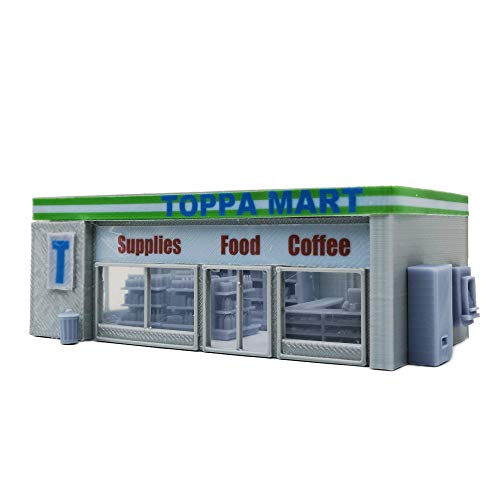 El Mejor Listado de Edificios . 38 Outland Models Tienda de conveniencia Escala HO/1:87 Mediano (1:87) Unisex Adultos