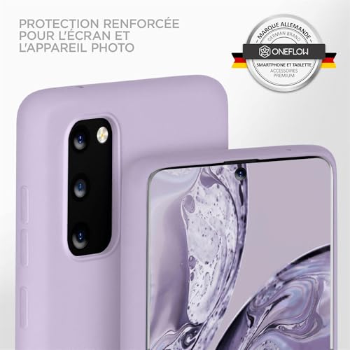 Coque silicone Samsung S20 double couche évite les rayures d'écran - 4