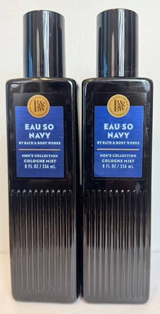 Body Care - BBWs Eau So Navy Men's Cologne Mist 2 Piece Set (Packaging may vary)