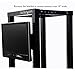 StarTech.com 4U Universal VESA LCD Monitor Mounting Bracket for 19-inch Rack or Cabinet - TAA Compliant - Cold-Pressed Steel Bracket (RKLCDBK)